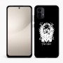 כיסוי בעיצוב אישי עם השם שלך לדגם - Motorola Moto E15 4G בעיצוב רוקנרול