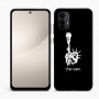 כיסוי בעיצוב אישי עם השם שלך לדגם - Motorola Moto E15 4G בעיצוב פסל החירות