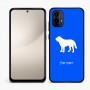 כיסוי בעיצוב אישי עם השם שלך לדגם - Motorola Moto E15 4G בעיצוב כלב