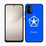 כיסוי בעיצוב אישי עם השם שלך לדגם - Motorola Moto E15 4G בעיצוב קרייזלר