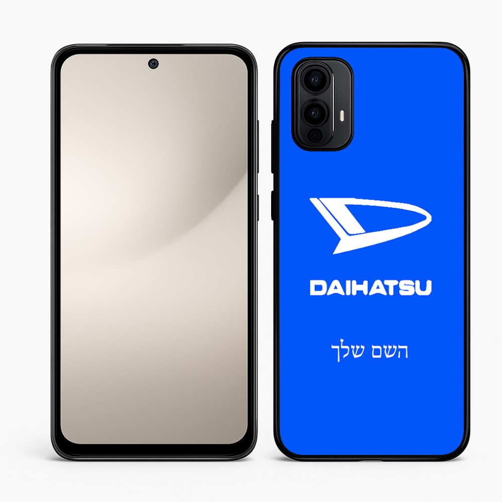 כיסוי בעיצוב אישי עם השם שלך לדגם - Motorola Moto E15 4G בעיצוב דייהטסו