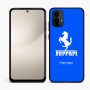 כיסוי בעיצוב אישי עם השם שלך לדגם - Motorola Moto E15 4G בעיצוב פרארי