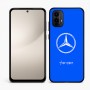 כיסוי בעיצוב אישי עם השם שלך לדגם - Motorola Moto E15 4G בעיצוב מרצדס-בנץ