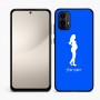כיסוי בעיצוב אישי עם השם שלך לדגם - Motorola Moto E15 4G בעיצוב אישה בהריון