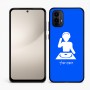 כיסוי בעיצוב אישי עם השם שלך לדגם - Motorola Moto E15 4G בעיצוב אזור מוזיקה של די ג'יי