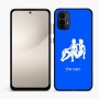 כיסוי בעיצוב אישי עם השם שלך לדגם - Motorola Moto E15 4G בעיצוב מזלות - תאומים