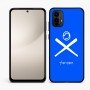 כיסוי בעיצוב אישי עם השם שלך לדגם - Motorola Moto E15 4G בעיצוב כדור בסיס