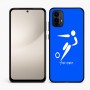 כיסוי בעיצוב אישי עם השם שלך לדגם - Motorola Moto E15 4G בעיצוב כדורגל אולימפי