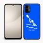 כיסוי בעיצוב אישי עם השם שלך לדגם - Motorola Moto E15 4G בעיצוב קיאק אולימפי
