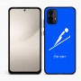 כיסוי בעיצוב אישי עם השם שלך לדגם - Motorola Moto E15 4G בעיצוב קפיצת סקי אולימפית