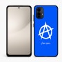 כיסוי בעיצוב אישי עם השם שלך לדגם - Motorola Moto E15 4G בעיצוב אנרכיה