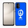 כיסוי בעיצוב אישי עם השם שלך לדגם - Motorola Moto E15 4G בעיצוב גלובוסי שלום