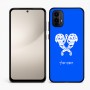 כיסוי בעיצוב אישי עם השם שלך לדגם - Motorola Moto E15 4G בעיצוב פרחי קרן