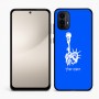 כיסוי בעיצוב אישי עם השם שלך לדגם - Motorola Moto E15 4G בעיצוב פסל החירות