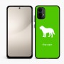 כיסוי בעיצוב אישי עם השם שלך לדגם - Motorola Moto E15 4G בעיצוב כלב