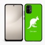 כיסוי בעיצוב אישי עם השם שלך לדגם - Motorola Moto E15 4G בעיצוב קנגורו