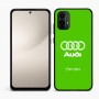 כיסוי בעיצוב אישי עם השם שלך לדגם - Motorola Moto E15 4G בעיצוב אאודי