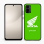 כיסוי בעיצוב אישי עם השם שלך לדגם - Motorola Moto E15 4G בעיצוב הונדה
