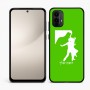 כיסוי בעיצוב אישי עם השם שלך לדגם - Motorola Moto E15 4G בעיצוב אישה רוקדת עם גבר