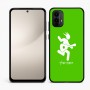 כיסוי בעיצוב אישי עם השם שלך לדגם - Motorola Moto E15 4G בעיצוב נגן גיטרה