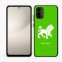 כיסוי בעיצוב אישי עם השם שלך לדגם - Motorola Moto E15 4G בעיצוב מזלות - אריה