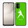 כיסוי בעיצוב אישי עם השם שלך לדגם - Motorola Moto E15 4G בעיצוב שחקן בייסבול