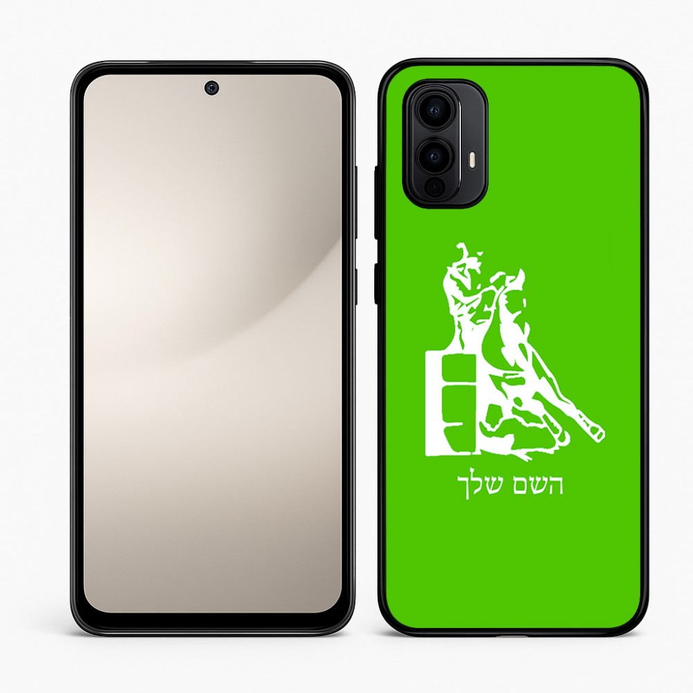 כיסוי בעיצוב אישי עם השם שלך לדגם - Motorola Moto E15 4G בעיצוב קאוגירל
