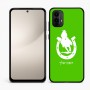 כיסוי בעיצוב אישי עם השם שלך לדגם - Motorola Moto E15 4G בעיצוב פרסה וסוס