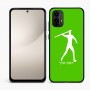 כיסוי בעיצוב אישי עם השם שלך לדגם - Motorola Moto E15 4G בעיצוב זורק כידון