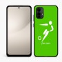 כיסוי בעיצוב אישי עם השם שלך לדגם - Motorola Moto E15 4G בעיצוב כדורגל אולימפי