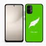 כיסוי בעיצוב אישי עם השם שלך לדגם - Motorola Moto E15 4G בעיצוב נוצת נוצה