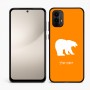 כיסוי בעיצוב אישי עם השם שלך לדגם - Motorola Moto E15 4G בעיצוב דוב