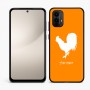 כיסוי בעיצוב אישי עם השם שלך לדגם - Motorola Moto E15 4G בעיצוב תרנגול