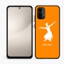 כיסוי בעיצוב אישי עם השם שלך לדגם - Motorola Moto E15 4G בעיצוב בלרינה