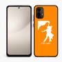 כיסוי בעיצוב אישי עם השם שלך לדגם - Motorola Moto E15 4G בעיצוב אישה רוקדת עם גבר