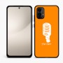 כיסוי בעיצוב אישי עם השם שלך לדגם - Motorola Moto E15 4G בעיצוב מיקרופון