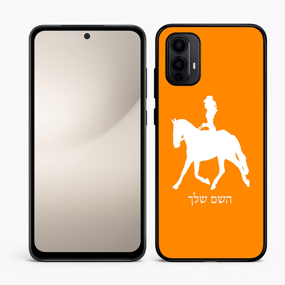 כיסוי בעיצוב אישי עם השם שלך לדגם - Motorola Moto E15 4G בעיצוב קאוגירל - אישה