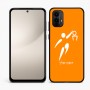 כיסוי בעיצוב אישי עם השם שלך לדגם - Motorola Moto E15 4G בעיצוב כדורסל אולימפי