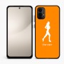 כיסוי בעיצוב אישי עם השם שלך לדגם - Motorola Moto E15 4G בעיצוב רץ רץ אישה