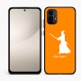 כיסוי בעיצוב אישי עם השם שלך לדגם - Motorola Moto E15 4G בעיצוב סמוראי