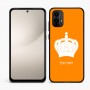 כיסוי בעיצוב אישי עם השם שלך לדגם - Motorola Moto E15 4G בעיצוב כתר מלכותי