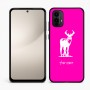 כיסוי בעיצוב אישי עם השם שלך לדגם - Motorola Moto E15 4G בעיצוב צבי
