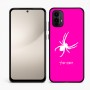 כיסוי בעיצוב אישי עם השם שלך לדגם - Motorola Moto E15 4G בעיצוב עכביש