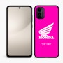 כיסוי בעיצוב אישי עם השם שלך לדגם - Motorola Moto E15 4G בעיצוב הונדה