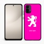 כיסוי בעיצוב אישי עם השם שלך לדגם - Motorola Moto E15 4G בעיצוב פיג'ו
