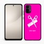 כיסוי בעיצוב אישי עם השם שלך לדגם - Motorola Moto E15 4G בעיצוב מעצב שיער