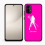 כיסוי בעיצוב אישי עם השם שלך לדגם - Motorola Moto E15 4G בעיצוב אישה שטן