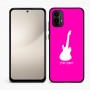 כיסוי בעיצוב אישי עם השם שלך לדגם - Motorola Moto E15 4G בעיצוב גיטרה