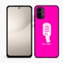 כיסוי בעיצוב אישי עם השם שלך לדגם - Motorola Moto E15 4G בעיצוב מיקרופון