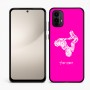 כיסוי בעיצוב אישי עם השם שלך לדגם - Motorola Moto E15 4G בעיצוב רוכב טרקטורונים